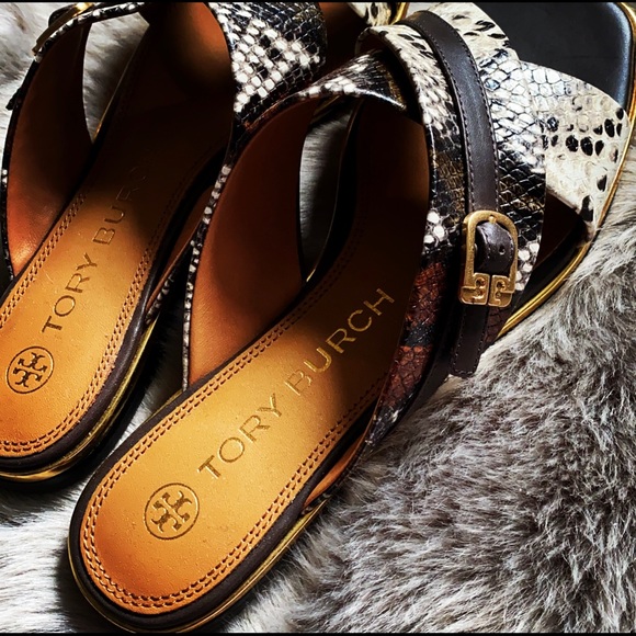 Tory Burch Delaney Crisscross slide sandals - Picture 2 of 12